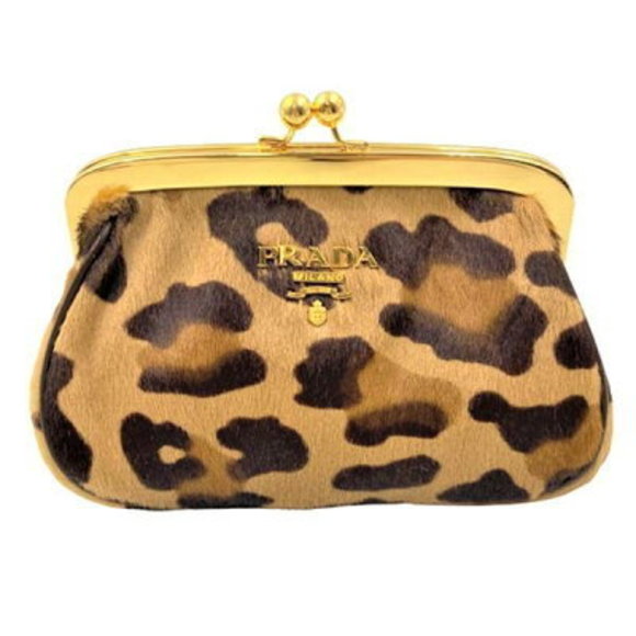 Prada Leopard Case Pouch SA - Picture 1 of 1